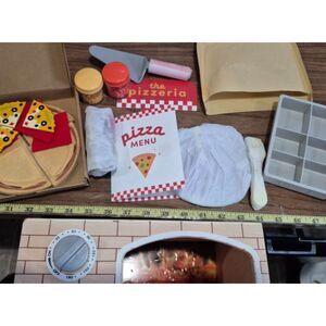 Giggle Scape Pizza Party Playset New Missing One Piece Super Cute Pretend Play